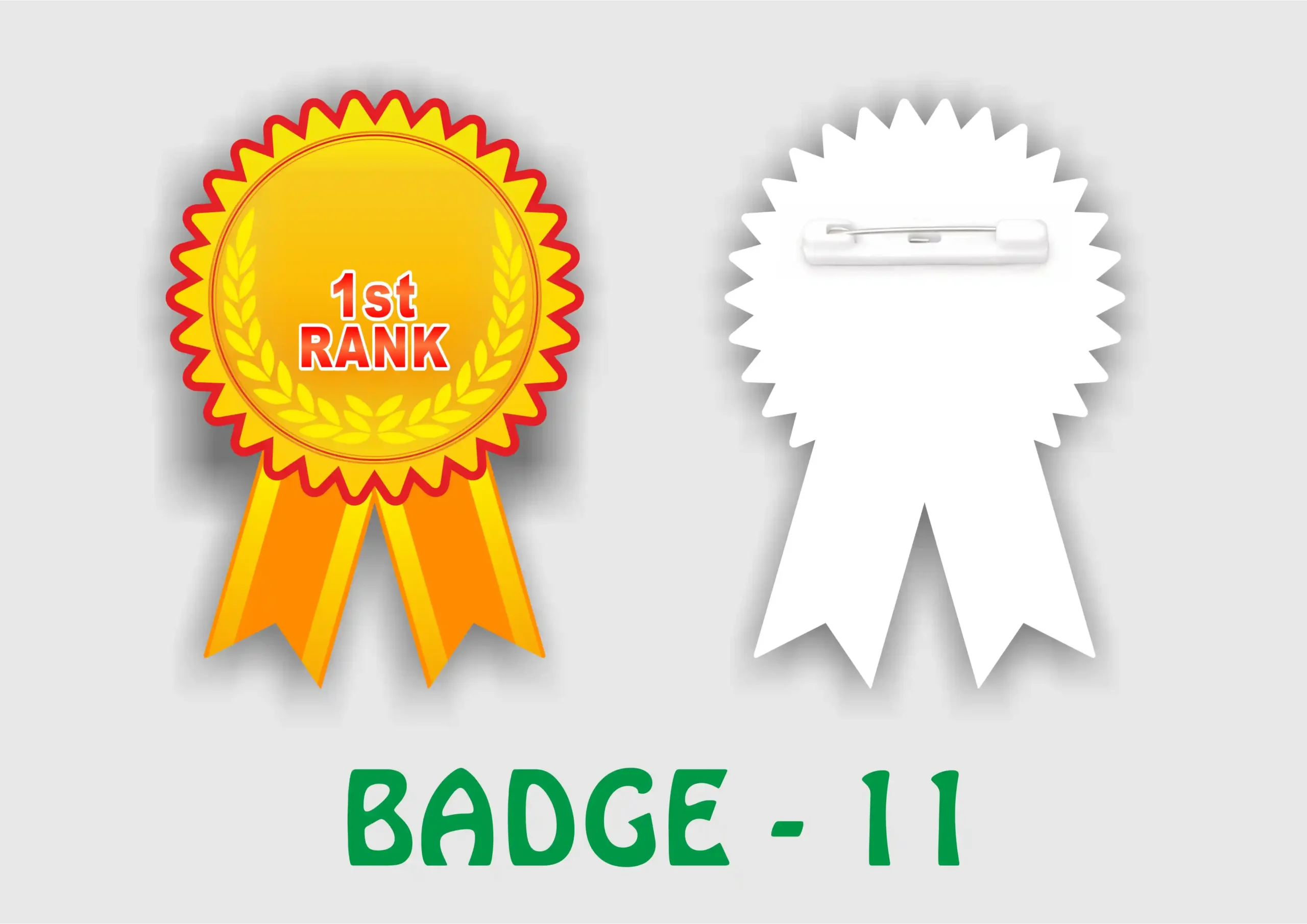 BADGE - 11 ACRYLIC BADGE - 11 - Image 1