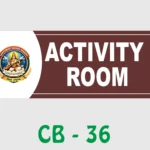 Wall Name Plate - Activity Room