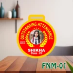 Customised Printed Medal - FNM01