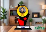 Customised Printed Trophy - FNT29
