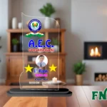 Customised Printed Trophy - FNT43