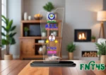 Customised Printed Trophy - FNT45