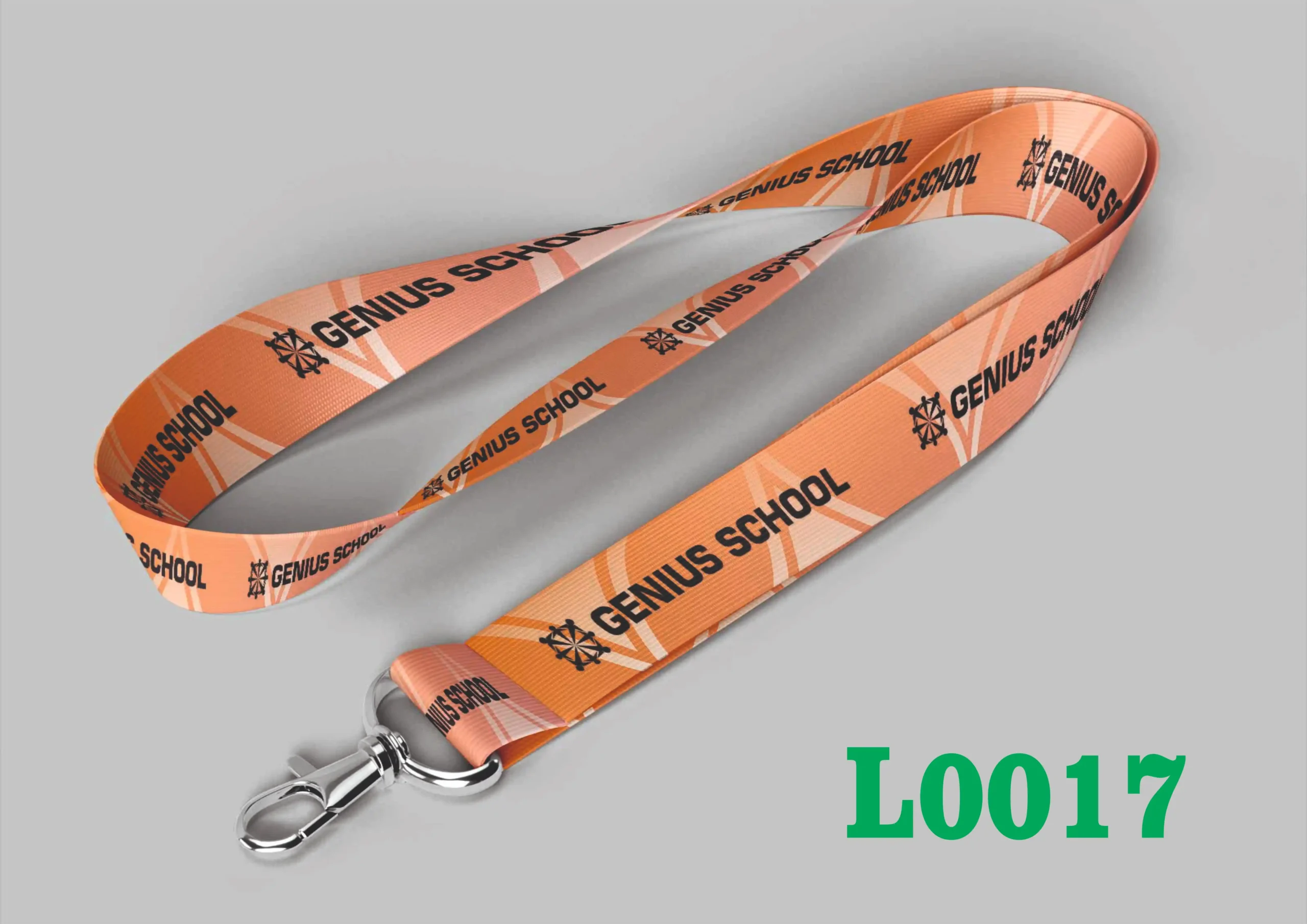 L0017 Digital Lanyard Template L0017 - Image 1