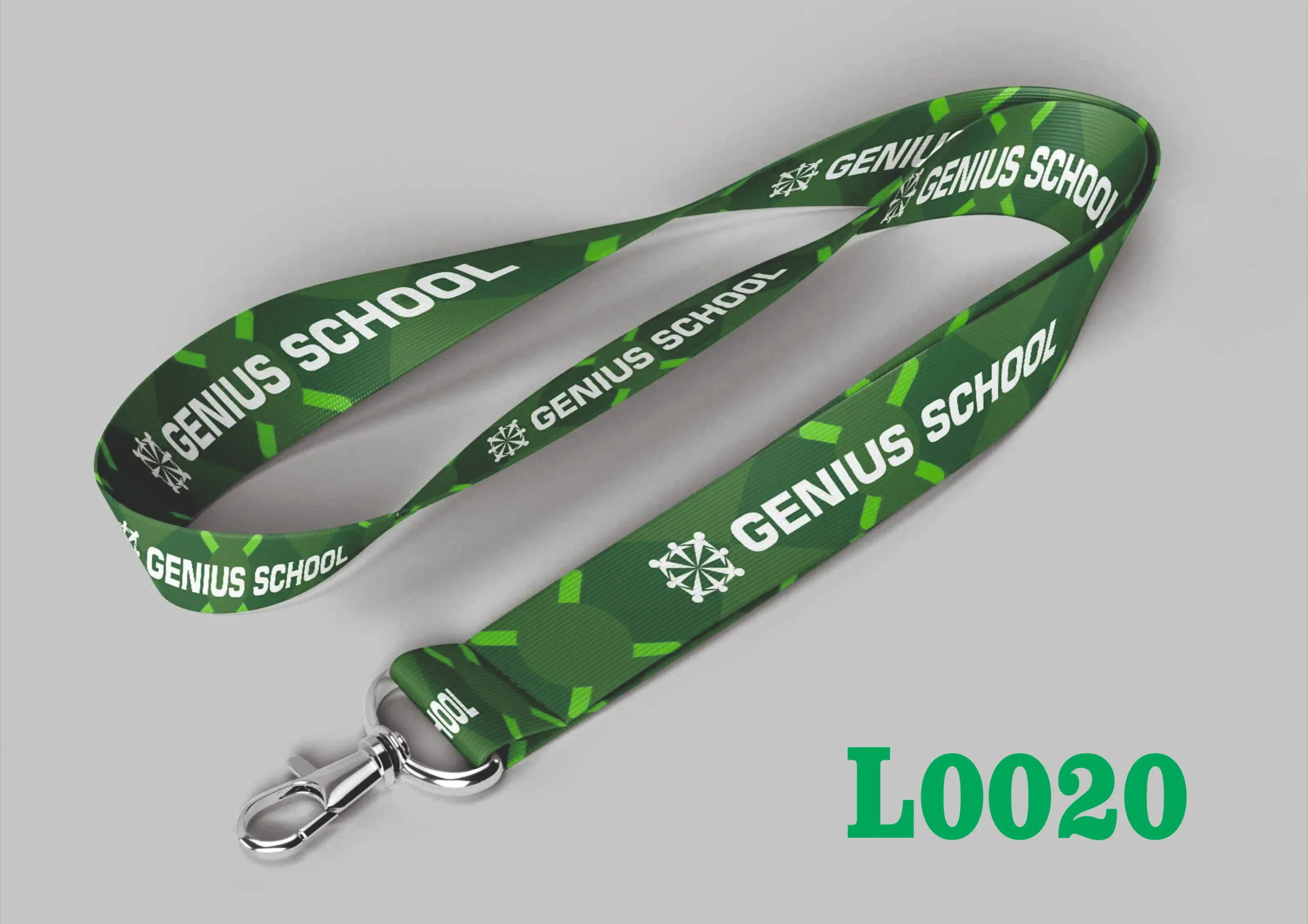 L0020 Digital Lanyard Template L0020 - Image 1