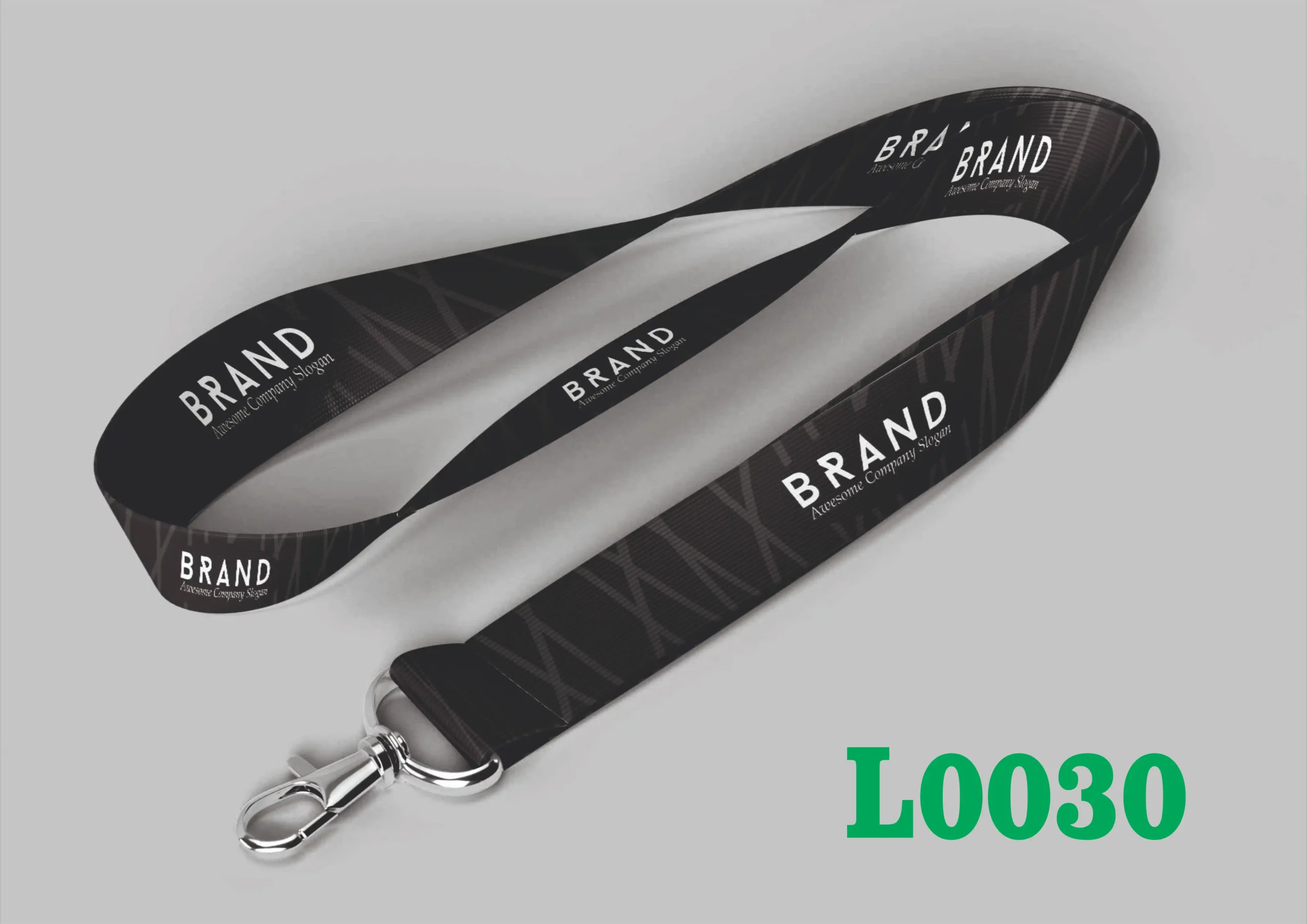 L0030 Digital Lanyard Template L0030 - Image 1