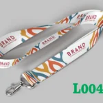 Digital Lanyard Template L0044