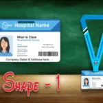Shape 1 Acrylic ID Card