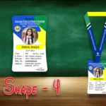 Shape 4 Acrylic ID Card
