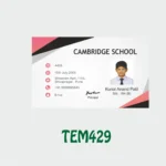 ID Card - TEM429