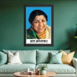 Lata Mangeshkar Photo Frame
